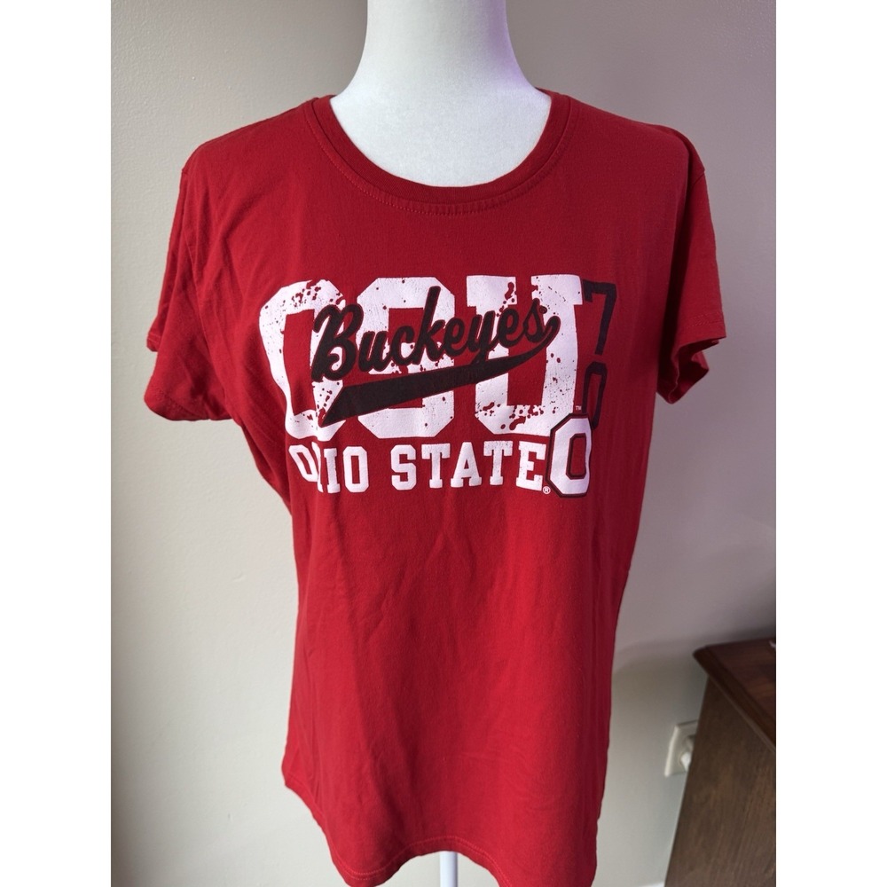 Ohio State Buckeyes Women's T-Shirt Size XXL Russell Athletic Brand